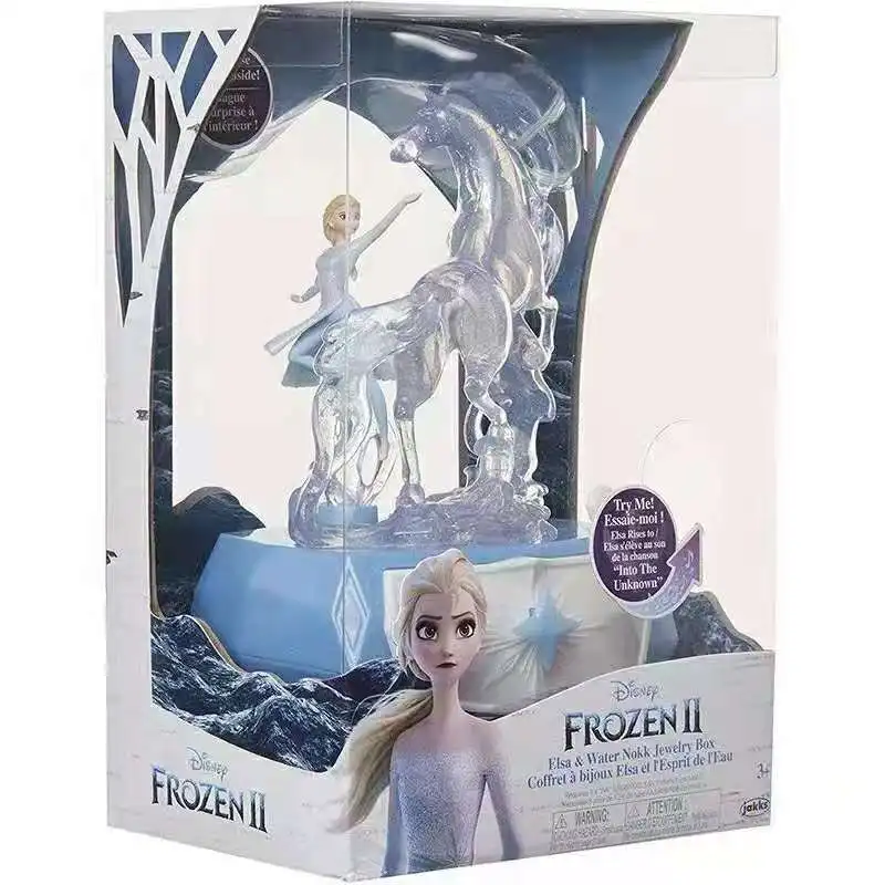 

Hot Sale Original Disney FROZEN 2 Elsa & Water Nokk Jewelry Box Limited Collection Toys for Girls Birthday Christmas Gift
