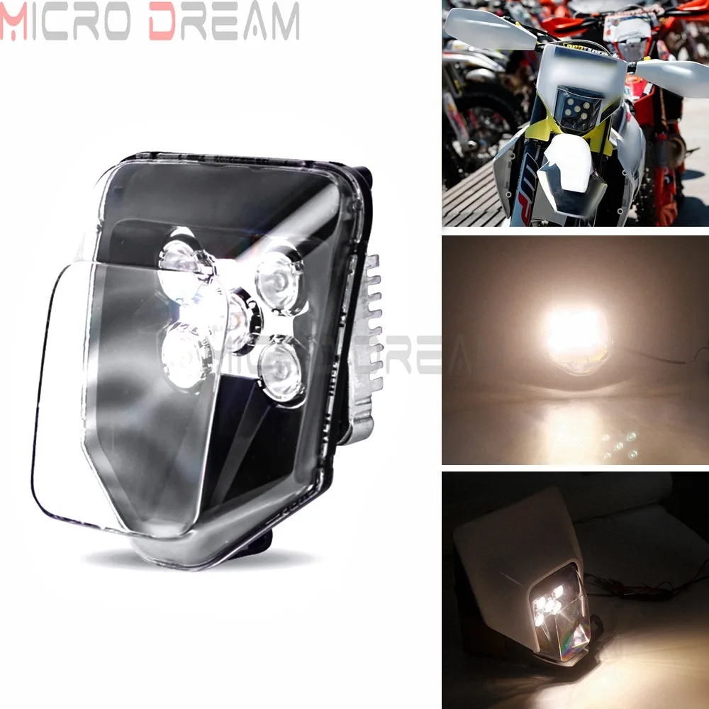 

LED Front Running Headlight For TE300 TE250 TE150 TE250i TE300i FE250 FE350 FE450 FE501 2017-2019 LED Enduro MX Front Head Lamp