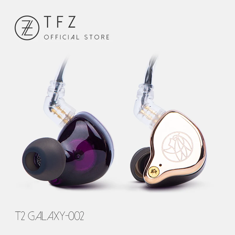 Наушники-вкладыши TFZ/T2 с шейным ободом и монитором Hi-Fi наушники-вкладыши басами