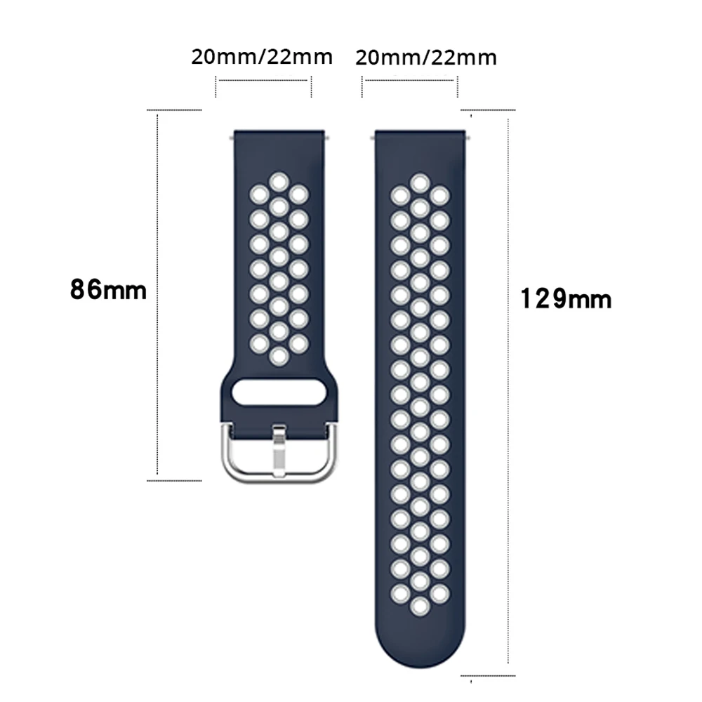 

Sport Silicone Band for Huawei Watch Gt2 Pro Loop Rubber Strap Replacement Bracelet for Huawei Watch Gt2 Pro 22mm 20mm Bands