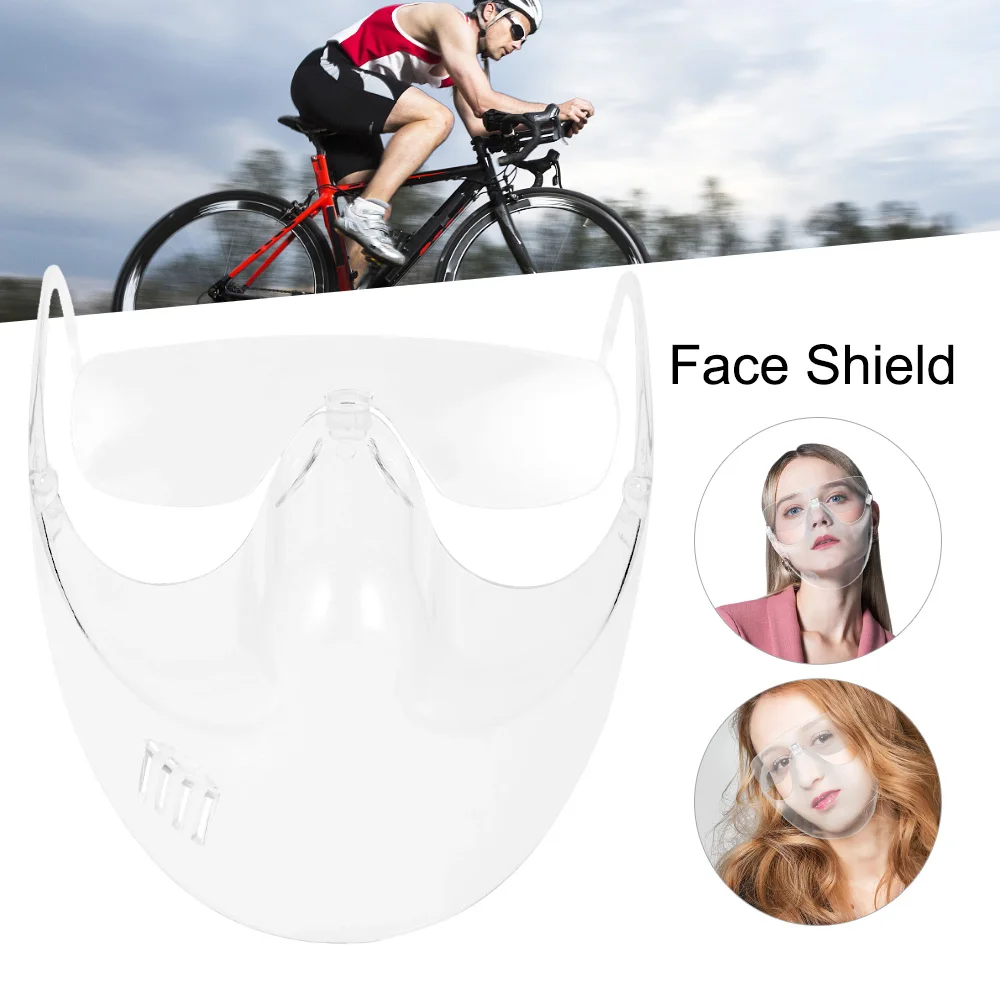 

Kitchen Transparent Face Shield Anti-oil Onion Goggles Dust-Proof Face Protective Mask Mascarilla Reutilizable Cooking Tools