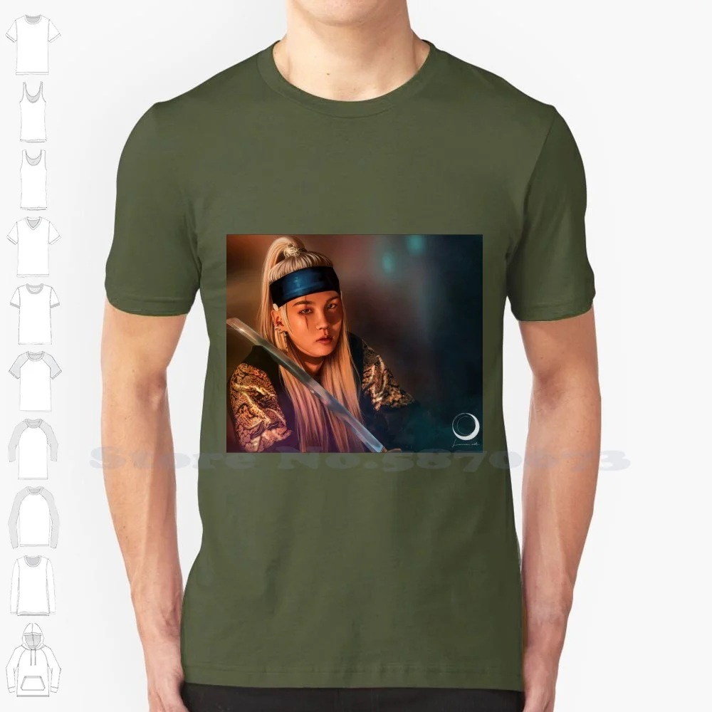 

Забавная летняя футболка Daechwita для мужчин и женщин, армейская футболка Daechwita Suga Yoongi Agustd D 2 Minyoongi Mtssuga Suga