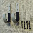 Стеллаж для хранения с настенным креплением, стойка для оружия, крючок для винтовки, стеллаж для оружия из нержавеющей стали с подкладкой против царапин, аксессуары для винтовки