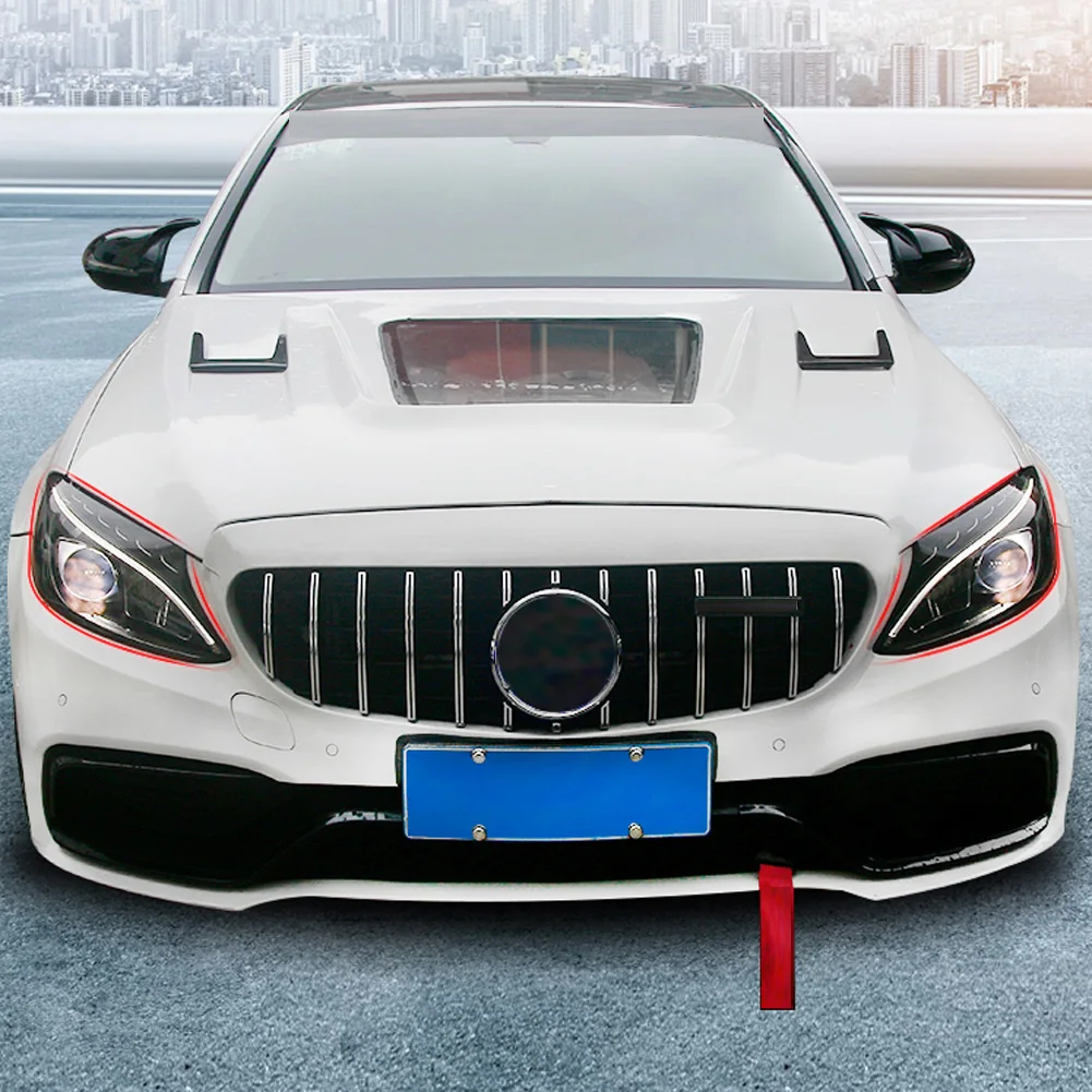 Newest For Mercedes Benz A C E GLC GLA CLA GLS GLE Class W177 W205 W213 Car Headlamps TPU Smoked Black Headlights Protector Film