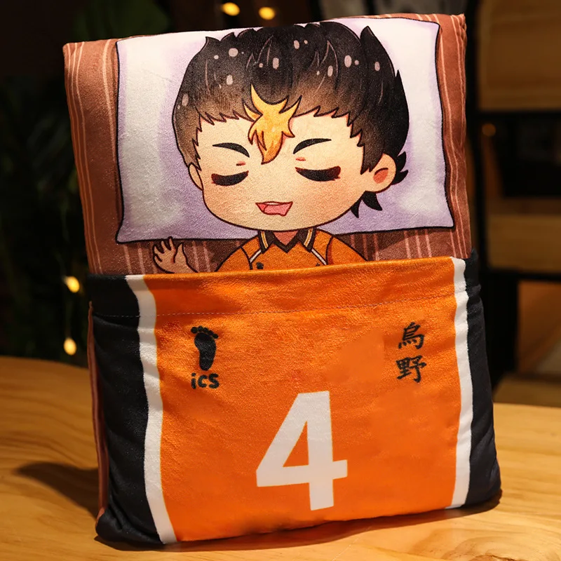 28x35 см Haikyuu плюшевая кукла Хината шоё тобио кагеяма аниме подушка игрушки Haikyuu!
