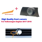Высококачественная Автомобильная камера с логотипом парковки для Volkswagen Sagitar 2017 2018, водонепроницаемая камера ночного видения CCD full HD