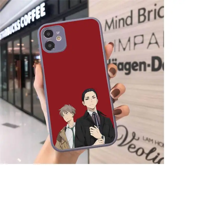 

Balance UNLIMITED anime cool Phone Case Matte Transparent for iPhone 7 8 11 12 s mini pro X XS XR MAX Plus cover funda