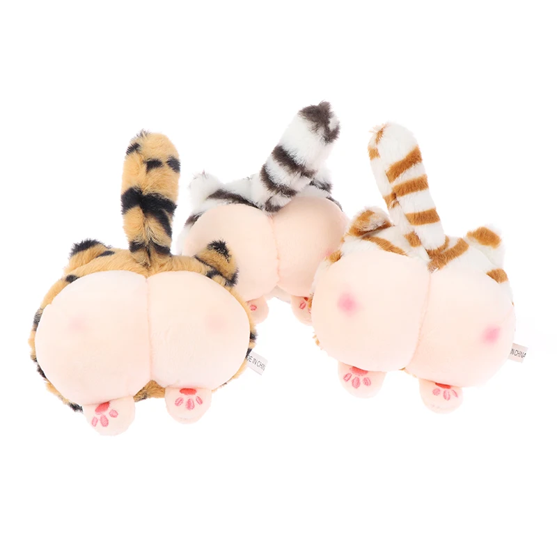 Kawaii плюшевый брелок забавная корги кот ягодицы мягкие игрушки заполненные