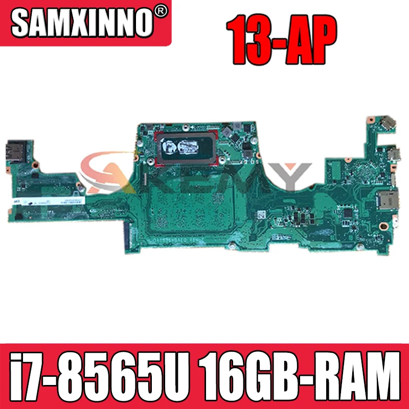 

L37638-001 L37638-601 для HP TPN-Q212 призрак X360 HP 13-AP 13-AP0023DX Материнская плата ноутбука DA0X36MBAE0 W/ i7-8565U Процессор 16GB-RAM