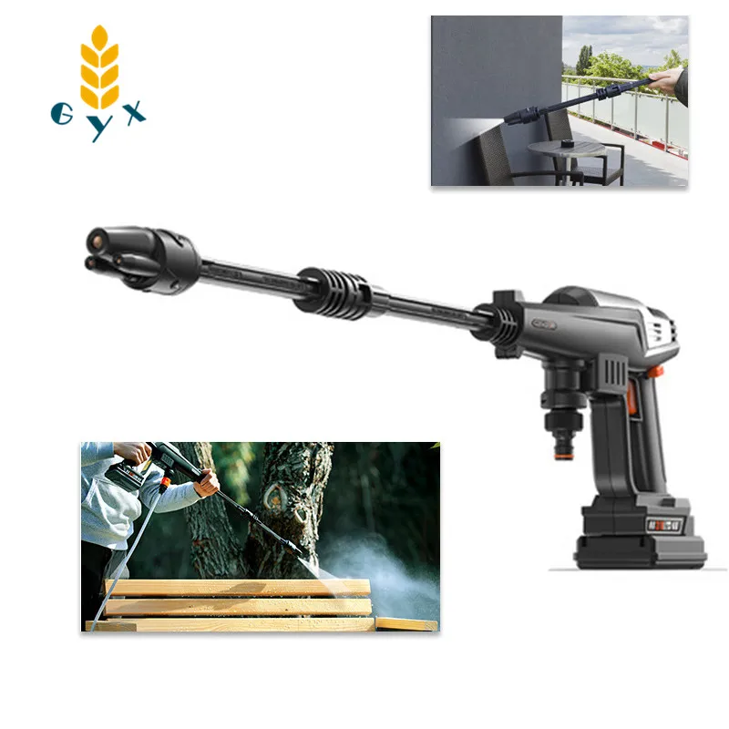 Литиевый беспроводной высокого давления Автомобильная моющая машинка водяной