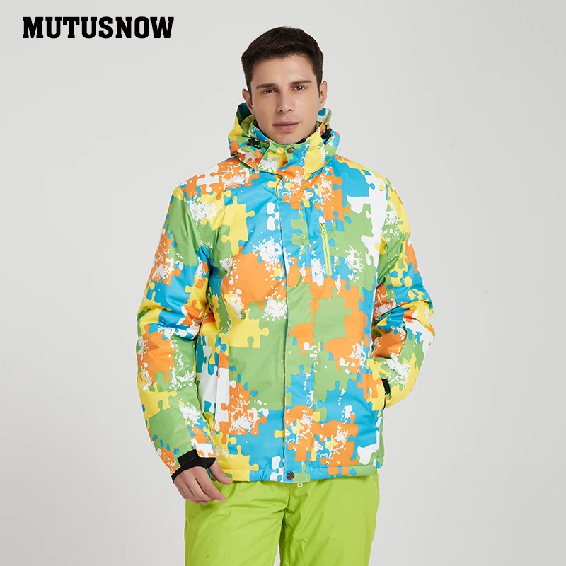 Мужская лыжная куртка Новый для активного спорта ветрозащитные водостойкий