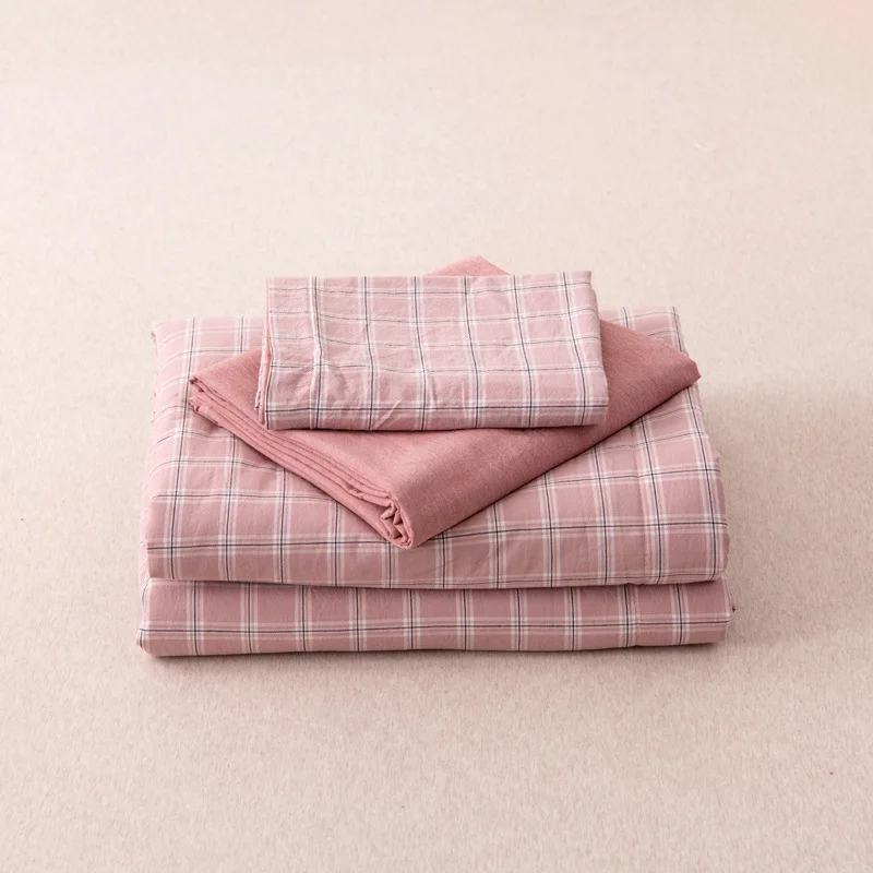 Набор из четырех предметов хорошо помытое летнее хлопковое покрывало для