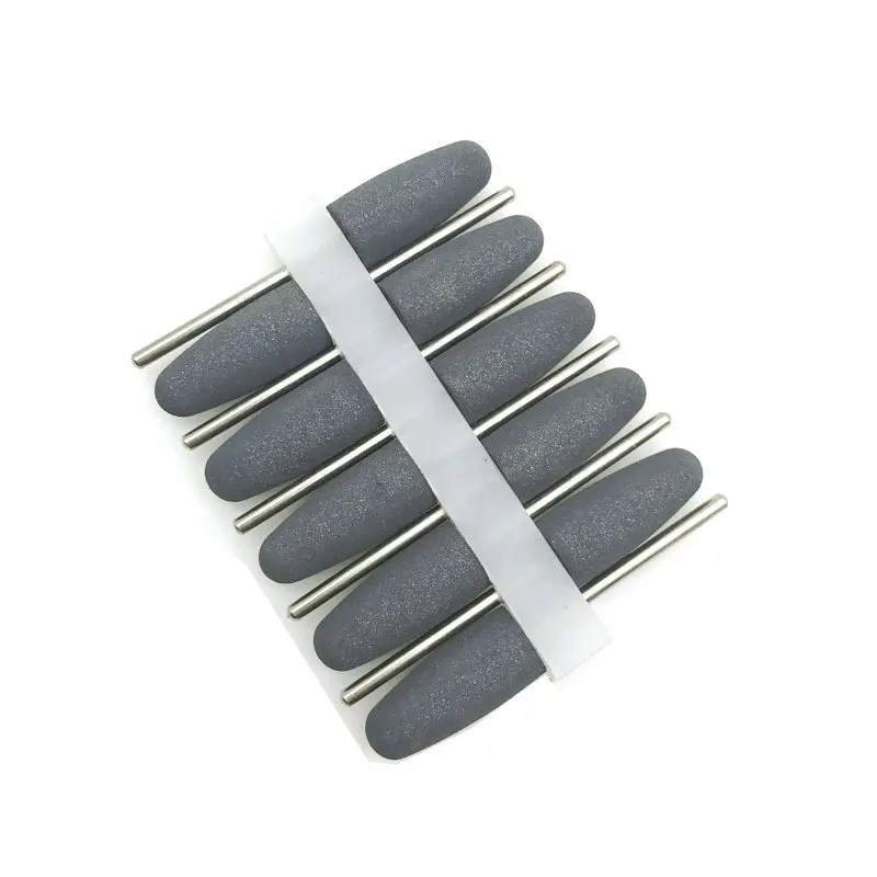 10 шт. зубные полировальные фрезы из силиконовой резины для электрического