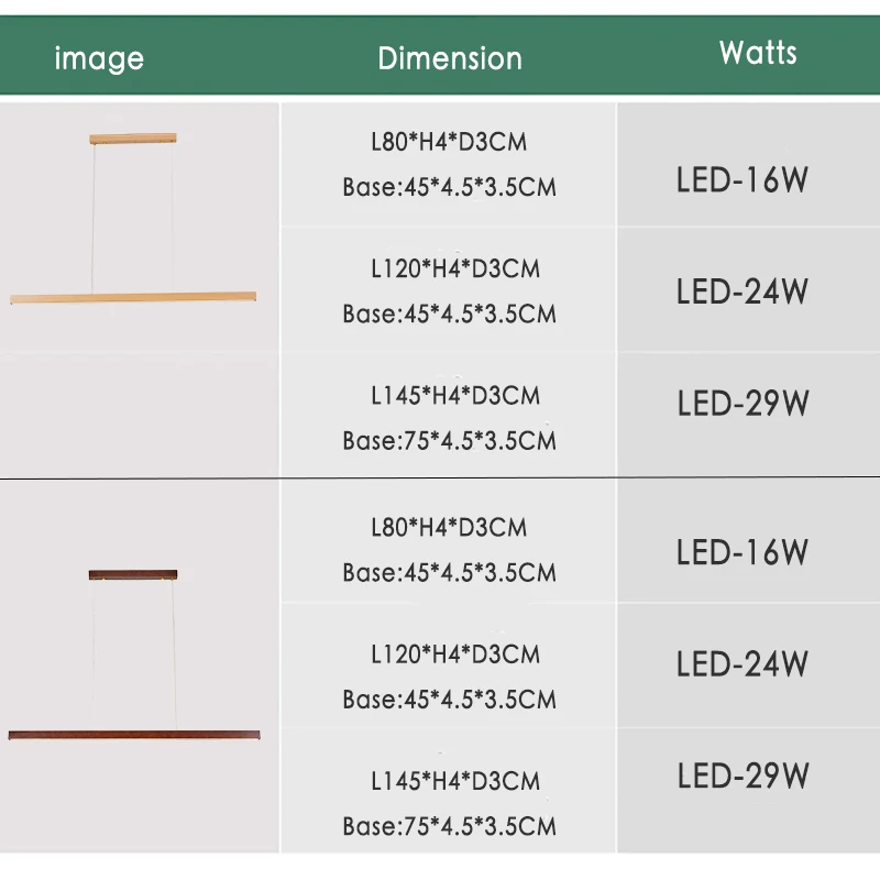 Подвесной деревянный светодиодный светильник в скандинавском стиле комнатное