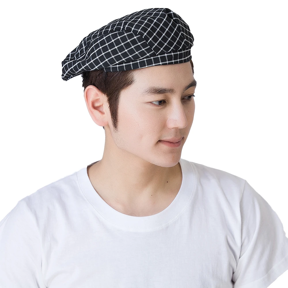 Шапка шеф-повара для ресторана и кухни Мужская кепка готовки отеля кофейни