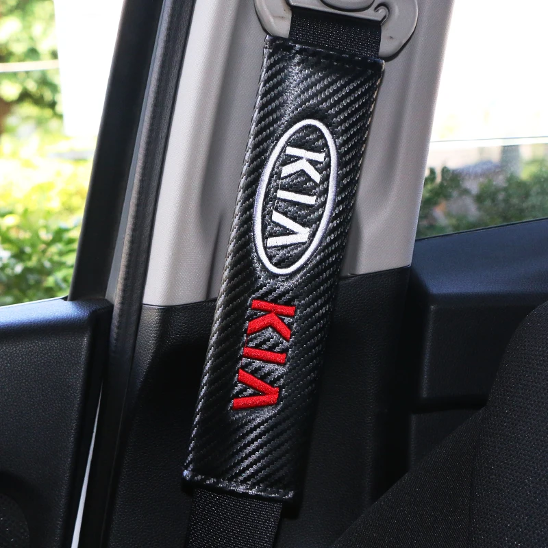 2 шт. защитный чехол для автомобильного ремня безопасности Kia rio ceed sportage cerato soul sorento