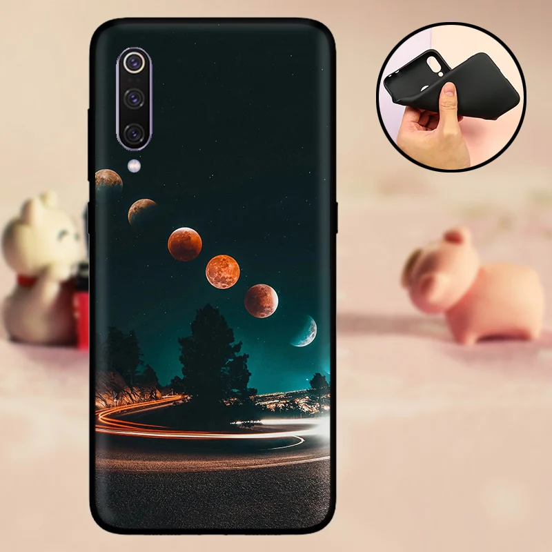 Z7YXT Силиконовый чехол mi 9 SE, задняя крышка для телефона mi 9, чехол s, мягкий чехол из ТПУ для Xiao mi 9 mi 9SE, Матовый Бампер для телефонов mi 8 Lite - Цвет: Z7YXT