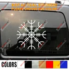 Виниловая наклейка для автомобиля, шлем Awe, Vegvisir Викинг один, норвежский стиль