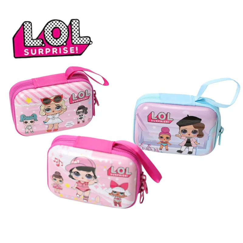 LOL сюрприз кукла оригинальный Кошелек куклы игрушка мини чемодан мультяшный узор