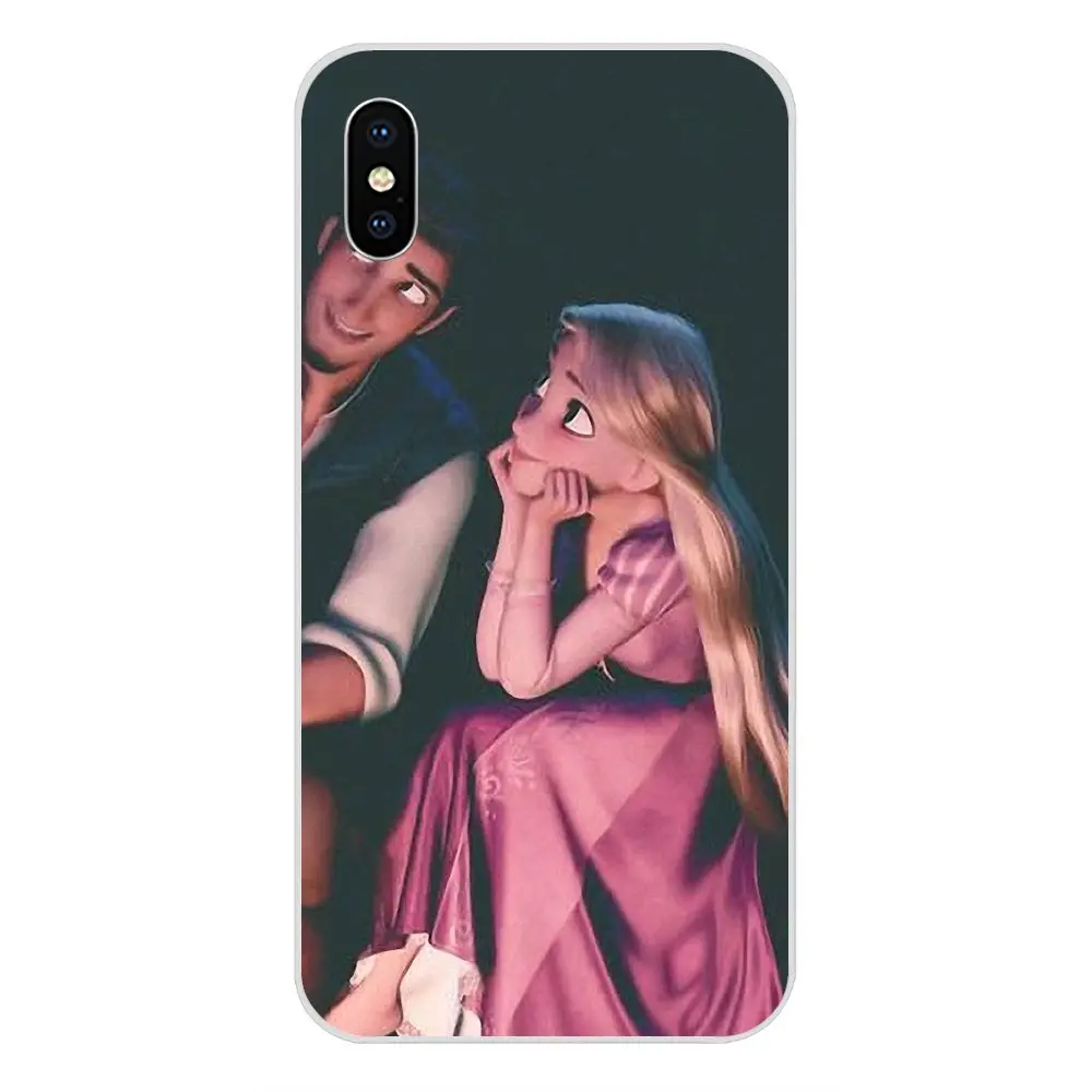 as picture Чехол модные светильники Рапунцель платье принцессы для Huawei NOVA 2 V20 Y3II Y5 Y5II Y6 Y6II Y7 Y9 G8 G9 GR3 GR5 GX8 Prime - Цвет: as picture