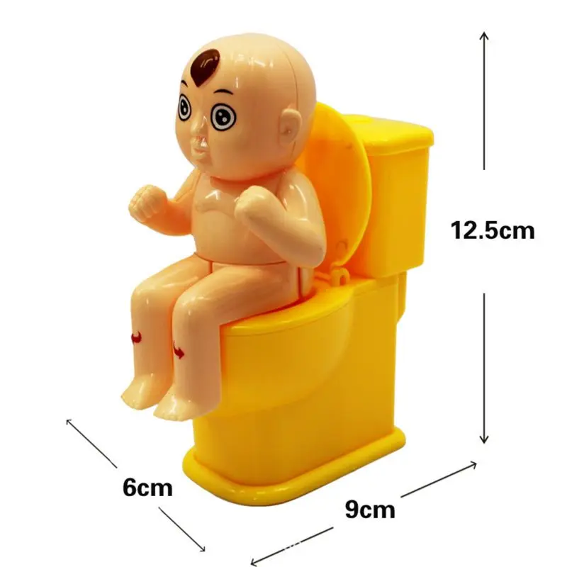 Фото Детский туалет игрушка с распылителем воды шуточная прикольная забавная |