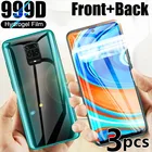 3 шт. Гидрогелевая Защитная пленка для экрана для Xiaomi Redmi Note 9 Pro Max 9s 8 7 6 8t мягкая пленка для Redmi 5 PLus 9A 8A 7A 6A 5A не стекло