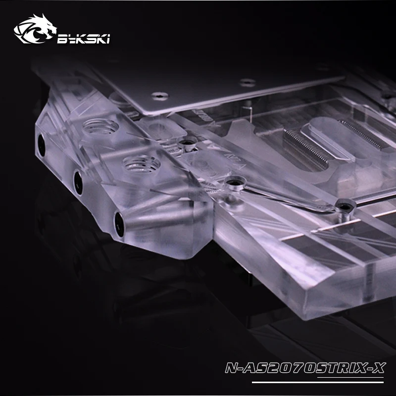 Bykski Full Cover GPU Water Block For ASUS ROG STRIX-RTX2070-O8G Graphics Card AURA SYNC N-AS2070STRIX-X | Компьютеры и офис