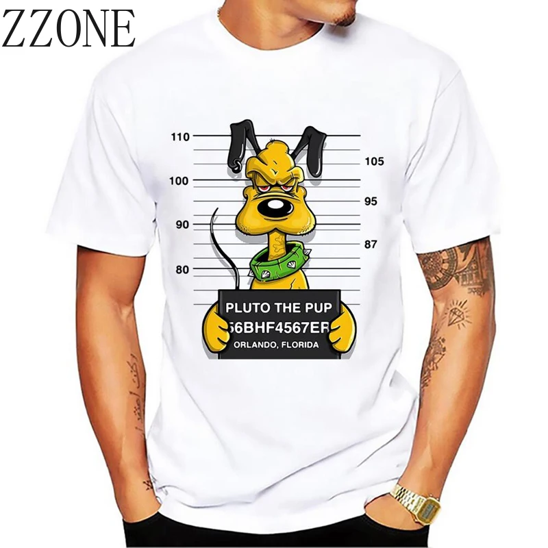 Fashionable Cartoon Mouse Men's T-shirt with Animal Pattern - Comfortable and Stylish Summer Casual Tee for Men - Streetwear Hip-hop Shirt image 5