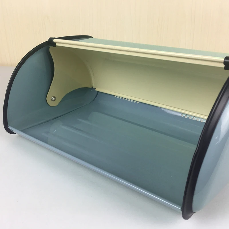 Ретро практичная железная структура декоративная коробка для хлеба легкая