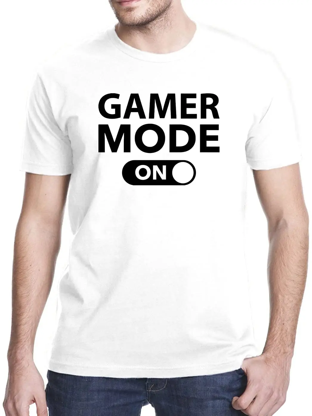 

Gamer Mode On T-Shirt New Arrivals Summer Cool Men Tee 2020 Breathable All Cotton Short Sleeve T Shirt