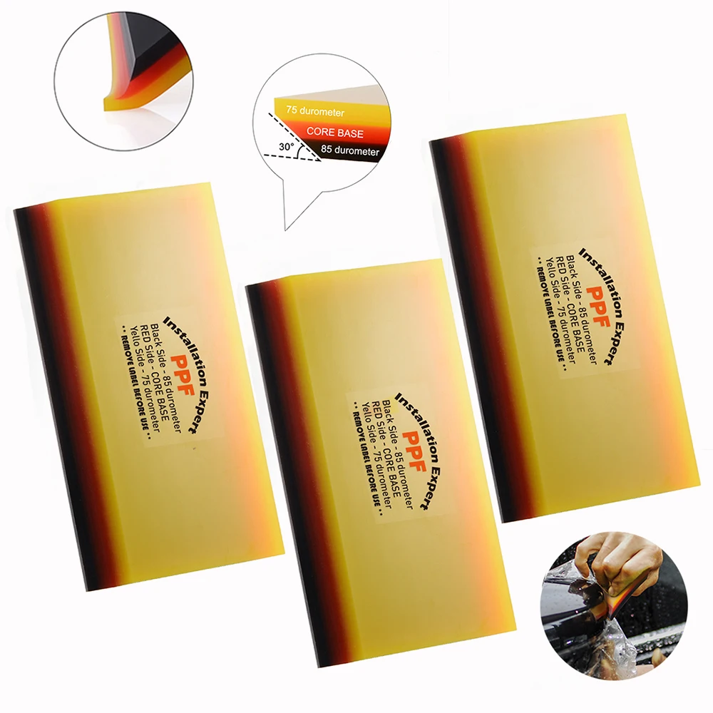 FOSHIO 3 шт Виниловые Обёрточная бумага пинг валик из мягкой PPF резиновый оконный