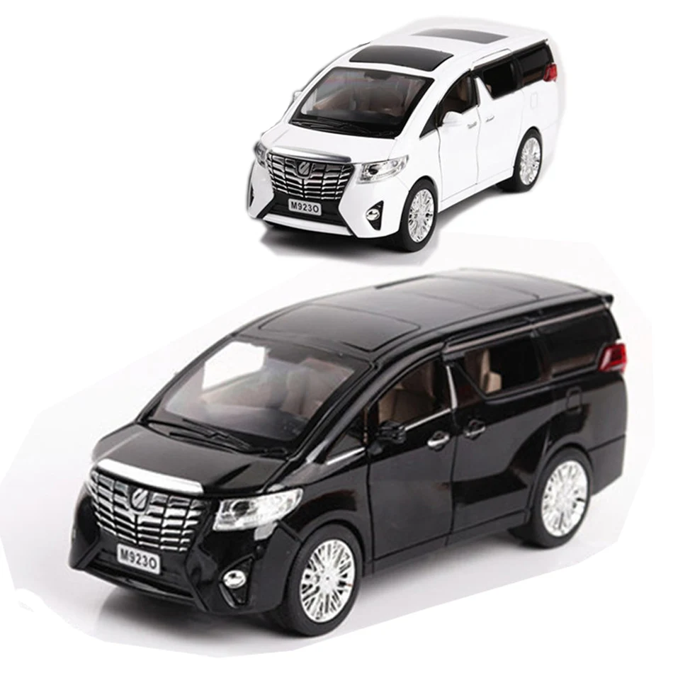 Модель автомобиля Toyota Elfa 1:24 из сплава литая модель джипа металлический
