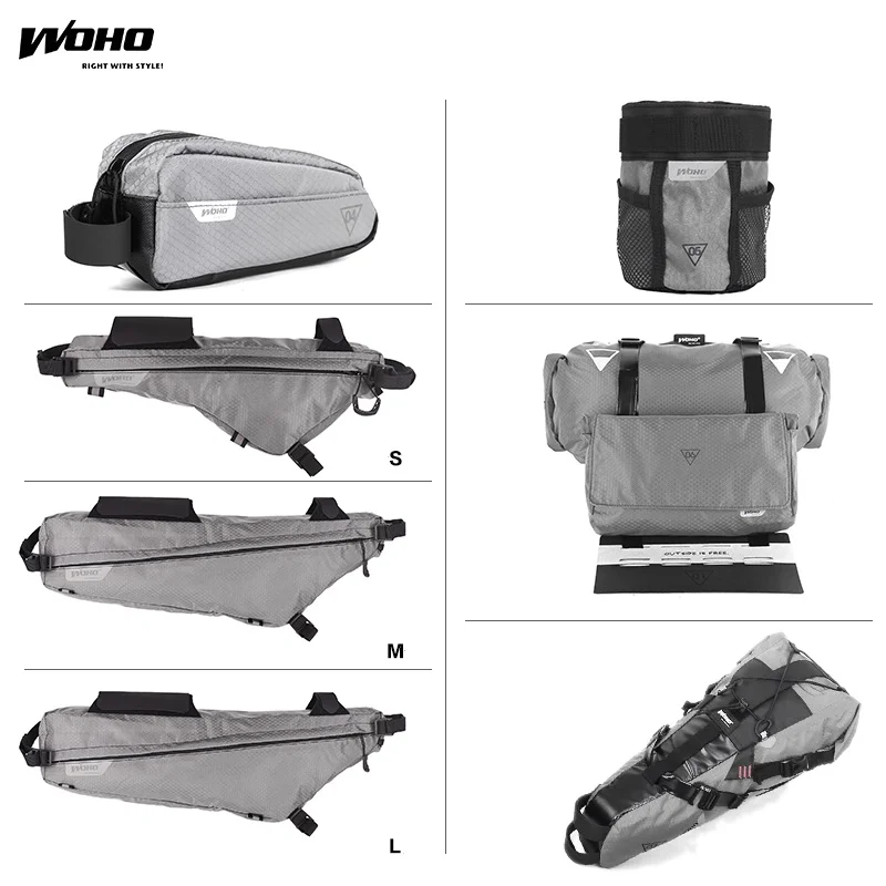 WOHO, XTOURING, сумка для бутылки воды для шоссейного велосипеда, велосипедный руль, Bidon, пакет, чашка для горного велосипеда, Pannier, Сверхлегкий чехол для бутылки