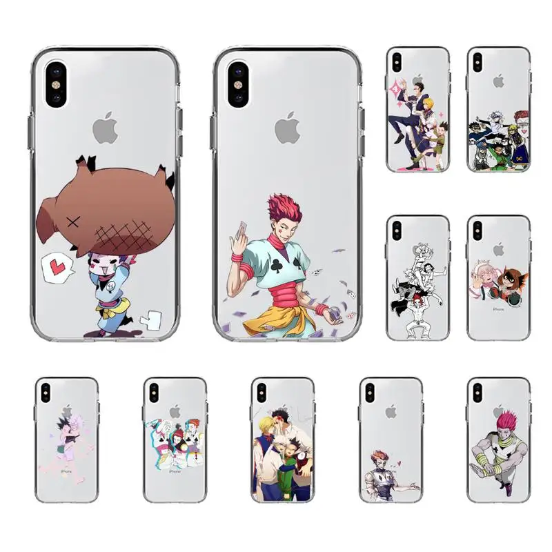 

Hunter HXH Anime Hunter X hunter 3 Phone Cases for iphone 13 8 7 6 6S Plus X 5S SE 2020 XR 11 12 pro XS MAX