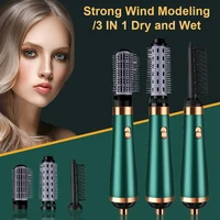 3 in 1 styler hair curler comb straightening brush dryer for women hair and scalp treatments professional electric heating brush