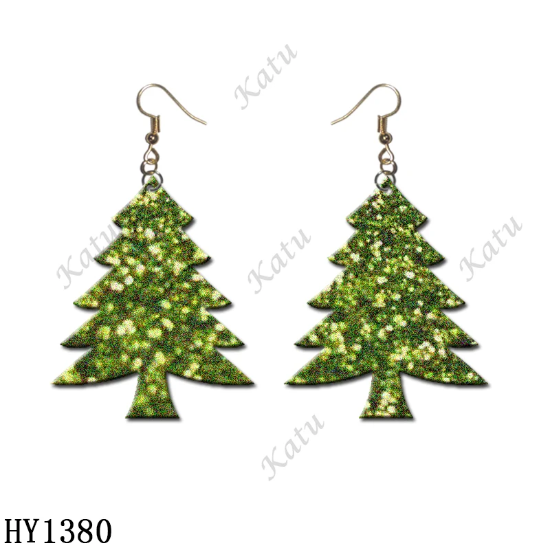 

Christmas tree earrings cutting dies die cut & wooden dies Suitable for common die cutting machines on the marke