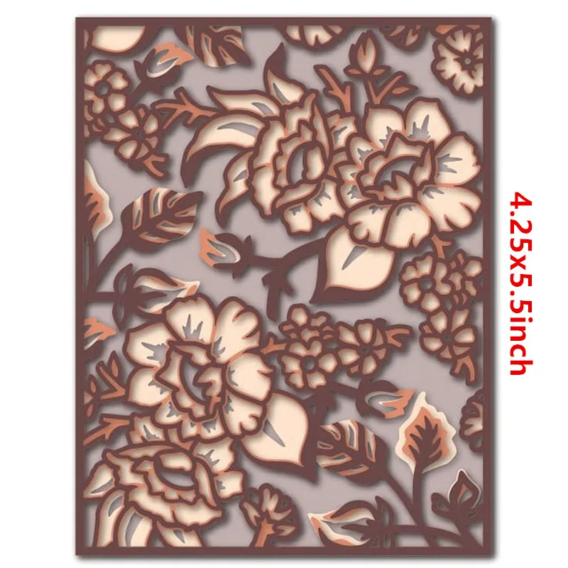 3 шт./компл. многослойный элегантный цветочный кластер металлические режущие