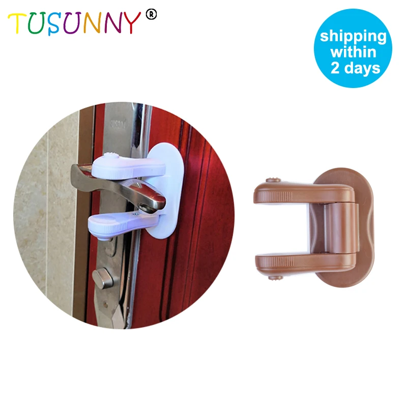 TUSUNNY 2 шт. дверной рычажный замок защита от детей дверная ручка для безопасности