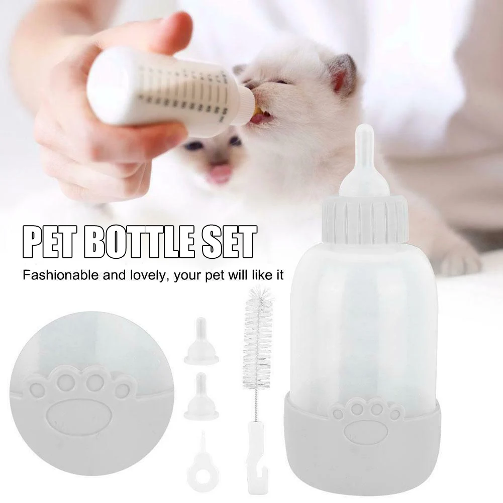 Набор щеток для кормления собак щенков котят корм небольших домашних животных