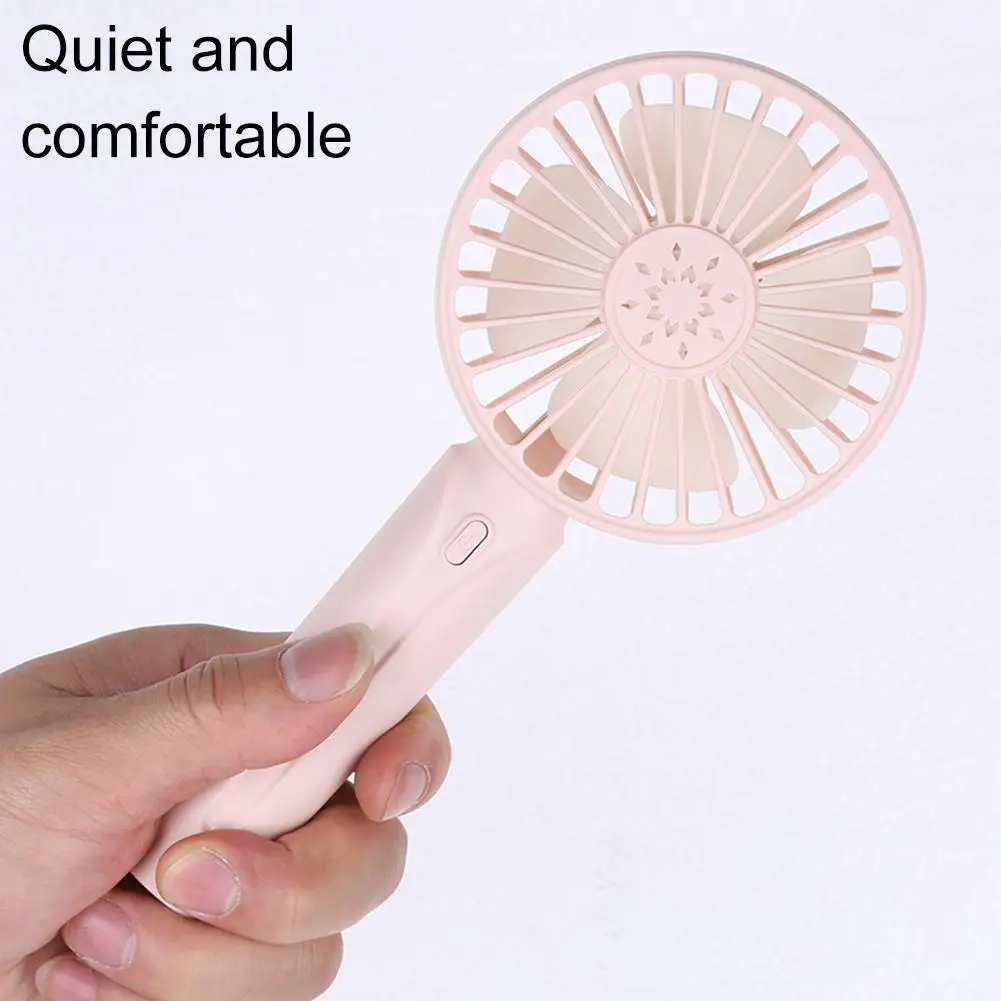 Портативный мини вентилятор портативный 3 скоростной электрический настольный