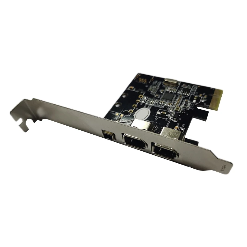 Firewire карта Pcie 800 адаптер для Win10 3 порта IEEE 1394 PCI Экспресс контроллер карты