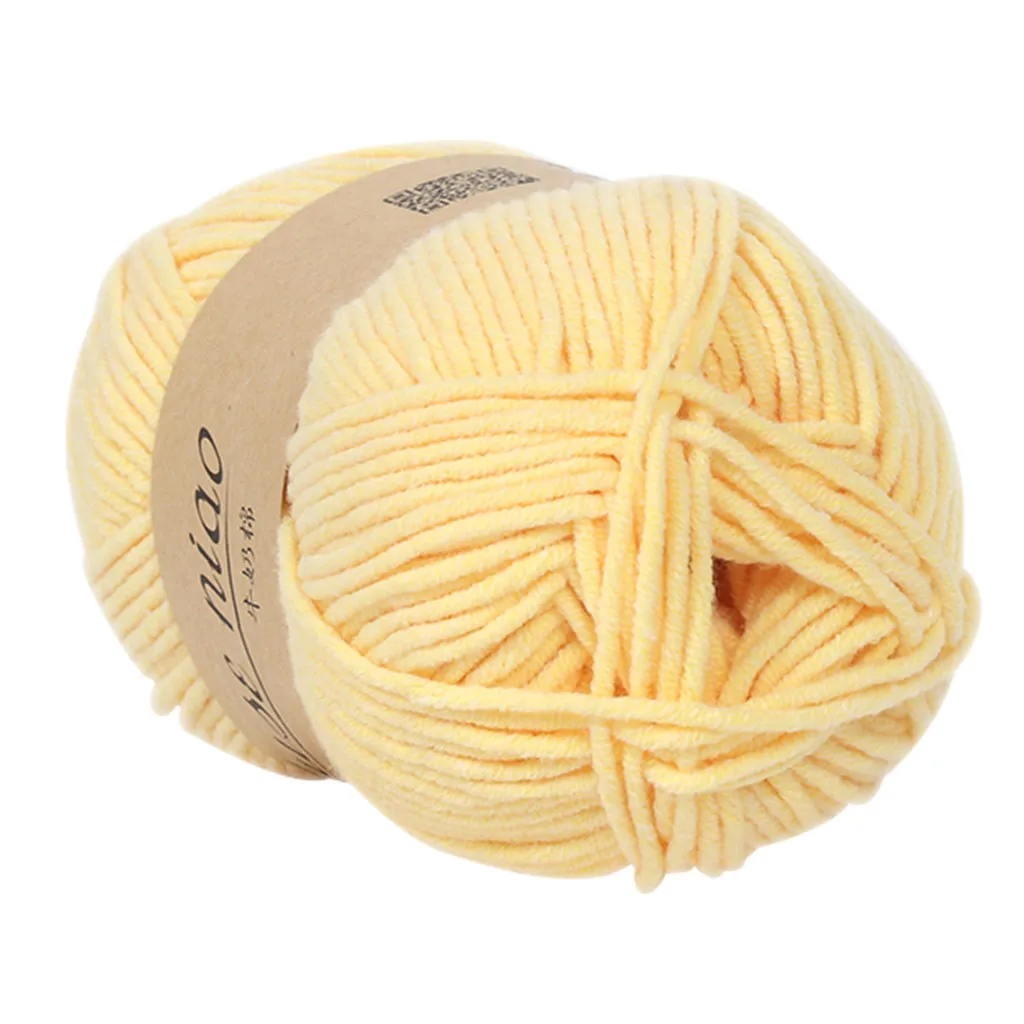 Хлопок шерсть 5 нитей молочного хлопка сделай сам шерстяная шапка шарф линия