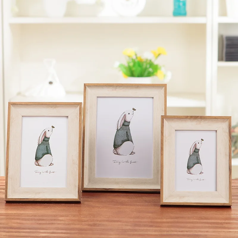 Американская фоторамка простая и оригинальная настенная для свадебного платья 10