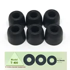 ANJIRUI Оригинальные Насадки из пены T400 для наушников, наушники-вкладыши, гарнитура, шумоизоляция, усиленные басы, медленно восстанавливающие форму губчатые накладки