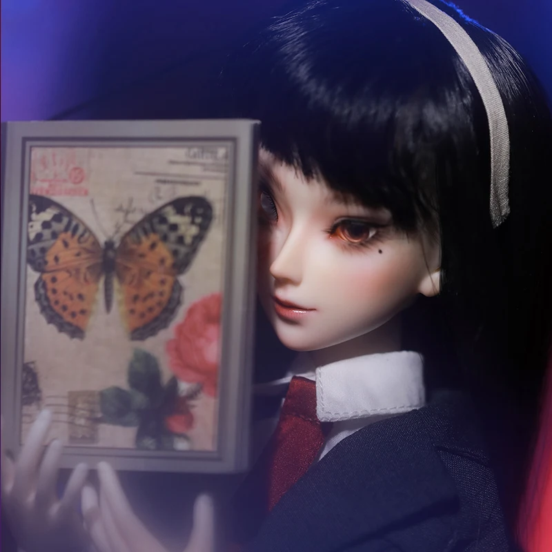 New Arrival bjd doll1/4 Mio fullset Double two face complete professional makeup joint doll ShugaFairy minifee Human ghost | Игрушки и