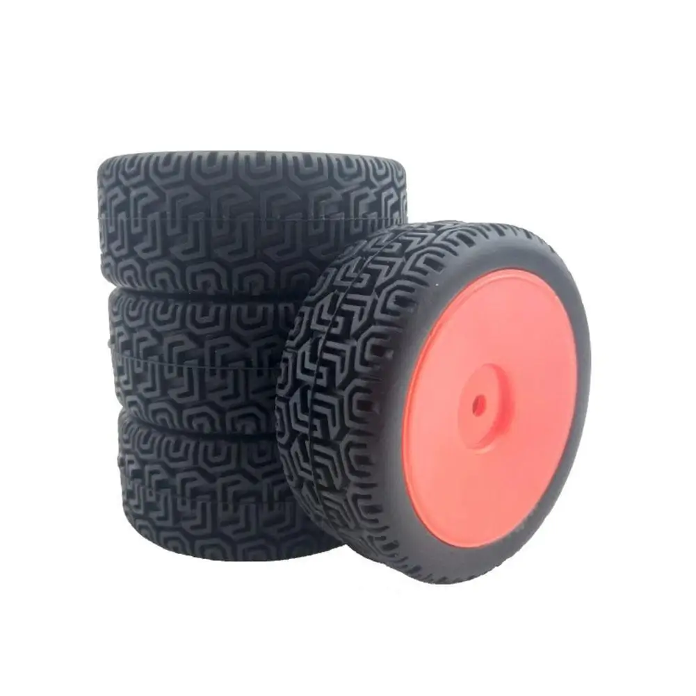 4 шт. резиновые шины для автомобиля WLtoys 144001 и 1/18 1/16 1/10|Детали аксессуары| |