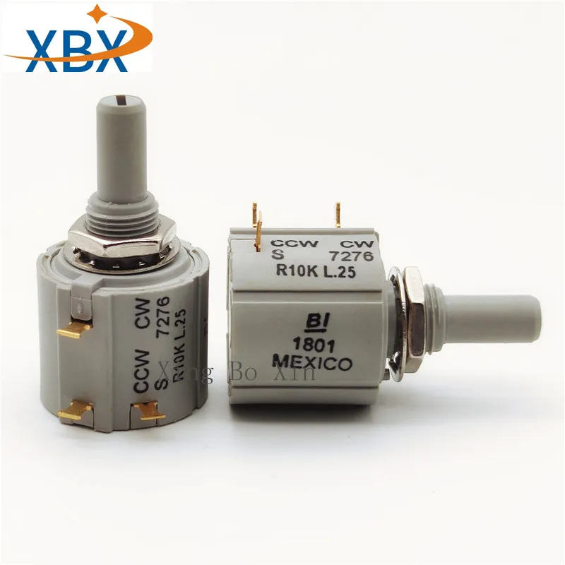 Бесплатная доставка оригинальный переключатель потенциометра BI Мексика CCW CW S 7276