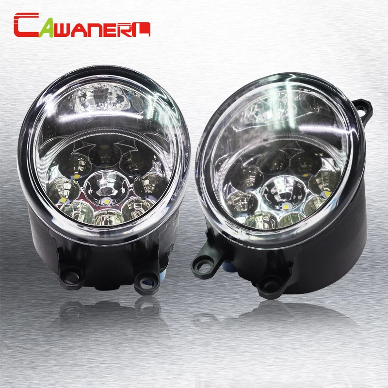 

Cawanerl 1 Pair H8 H11 Auto Fog Light DRL Daytime Running Light Car LED Light For Toyota Avensis T25 Combi (T25) Estate Saloon