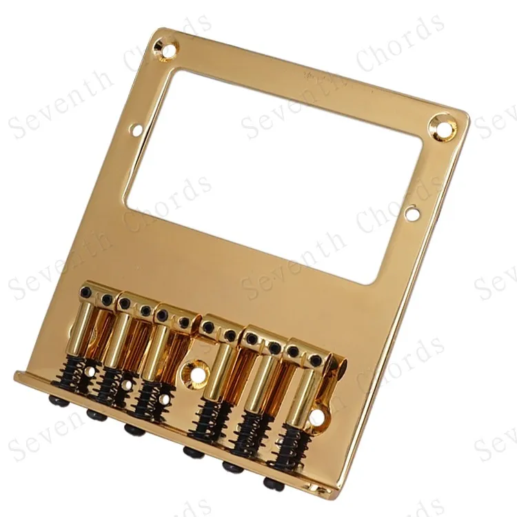 L Shape Saddle Double Coil Pickup Mounting Hole 6 Bridge for TL Electric Guitar | Спорт и развлечения