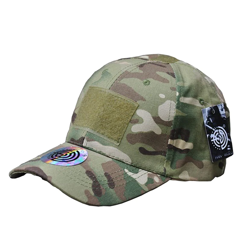 Камуфляжная тактическая Бейсболка Snapback Patch Военная Тактическая Унисекс Кепка